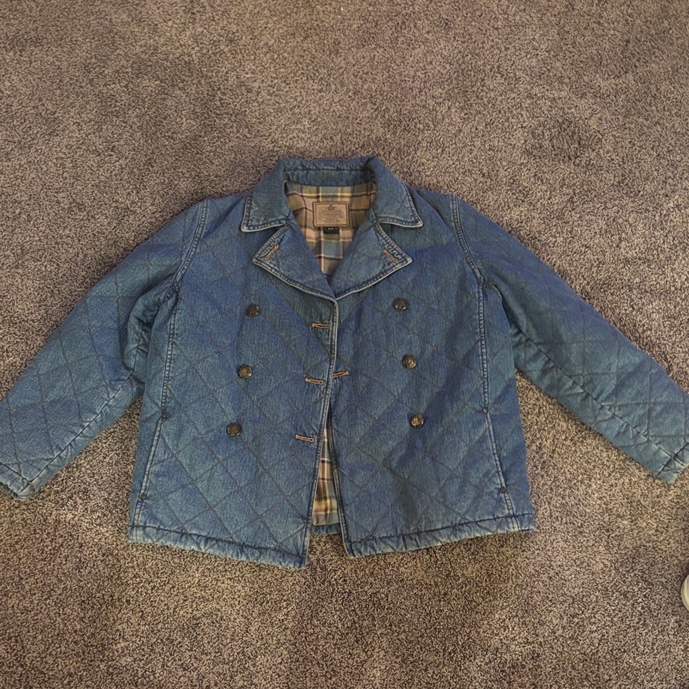Lauren Ralph Lauren Blue Quilted Jacket